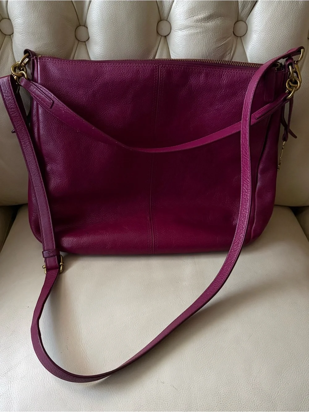 Fossil Bag Crossbody Leather Women’s Hobo